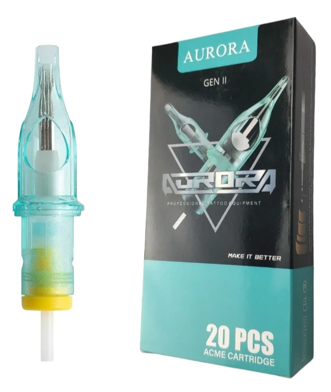 Aurora%20Gen%20II%20#%2012%20Kodlu%20RM%20Cartridge%20Kartuş%20Dövme%20iğnesi