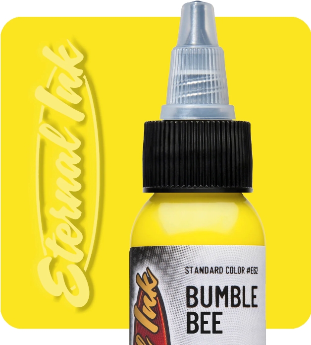 Eternal%20Bumble%20Bee%201%20oz%20-%2030%20ml%20Parlak%20Sarı%20Dövme%20Boyası