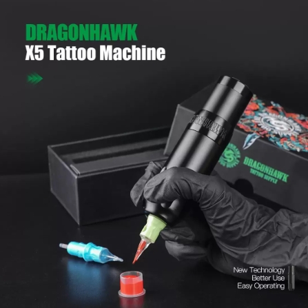 Dragonhawk%20Mast%20X5%20Kablosuz%20Bataryalı%20Pen%20Dövme%20Makinesi%204.0%20mm%20Stroke