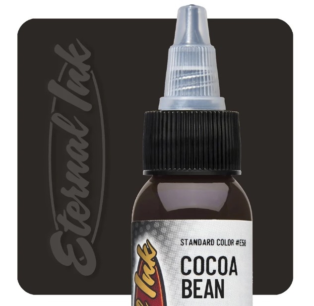 Eternal%20Cocoa%20Bean%201%20oz%20-%2030%20ml%20Kahverengi%20Dövme%20Boyası