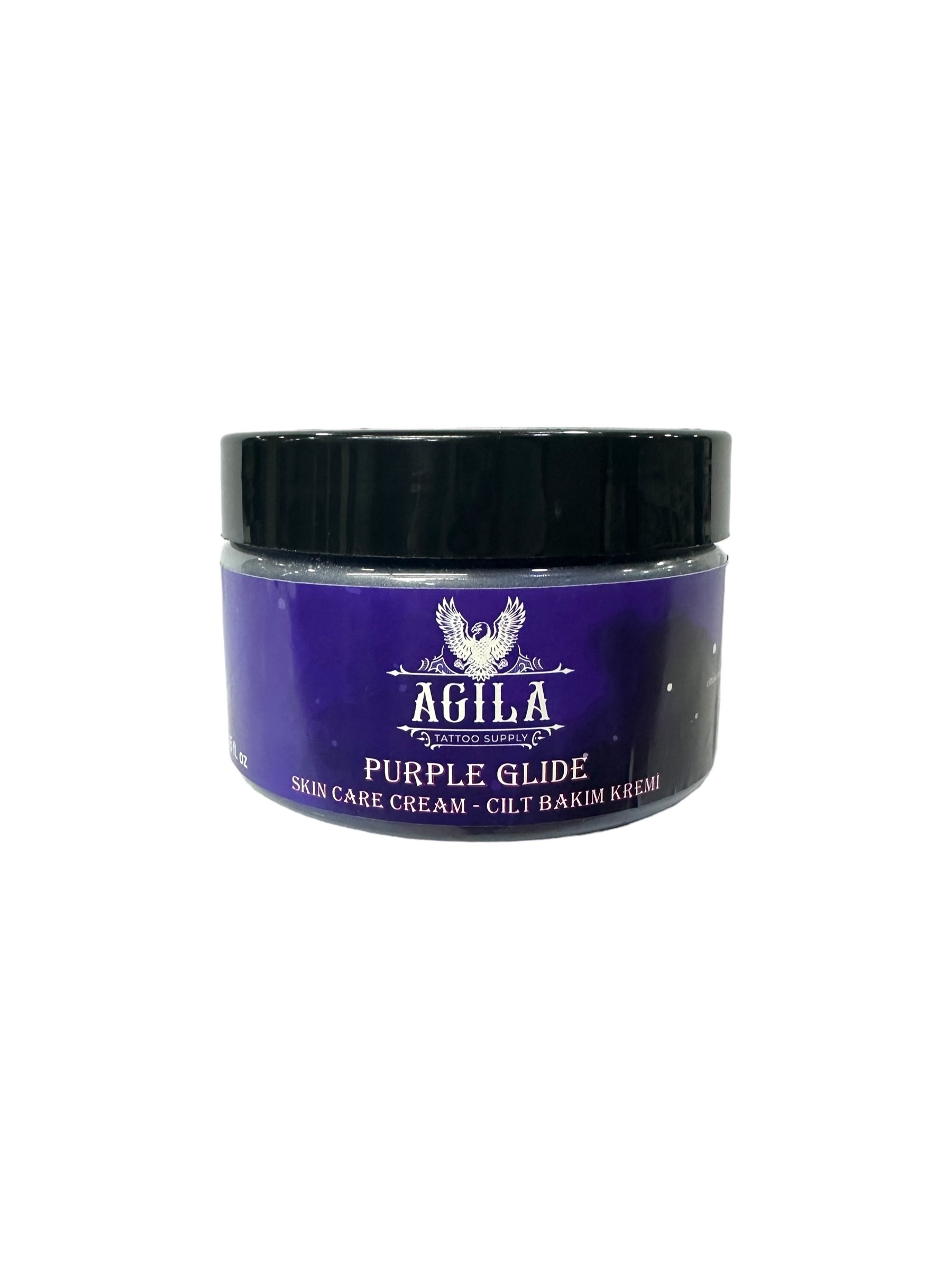 Agila%20Purple%20Glide%20250%20ml%20Dövme%20ve%20Cilt%20Bakım%20Kremi