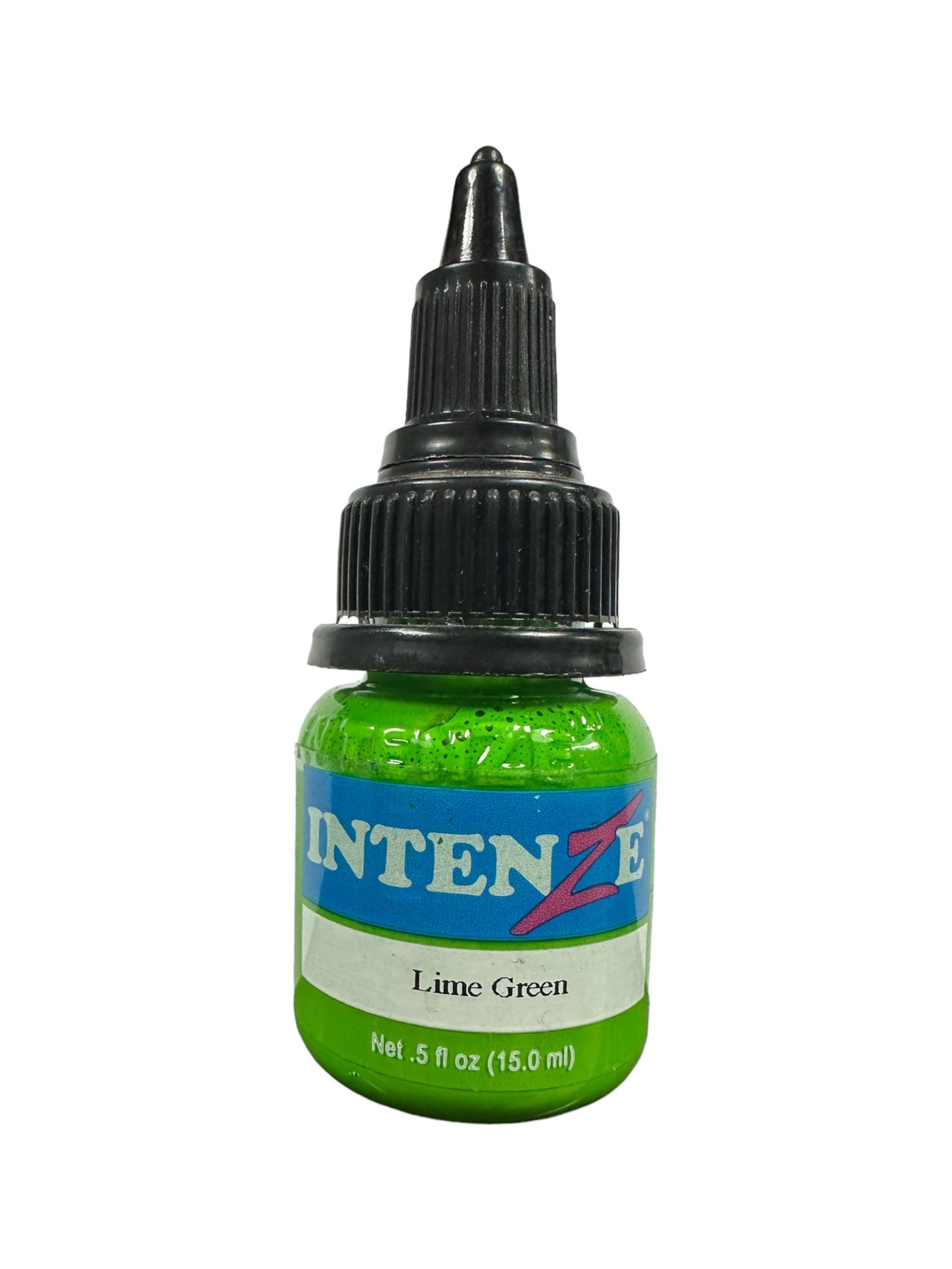 İntenze%20Lime%20Green%201/2%20oz-15%20ml%20Parlak%20Yeşil%20Dövme%20Boyası