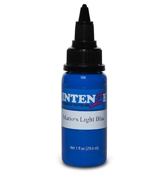 İntenze%20Mario’s%20Light%20Blue%201%20oz%20-%2030%20ml%20Mavi%20Dövme%20Boyası