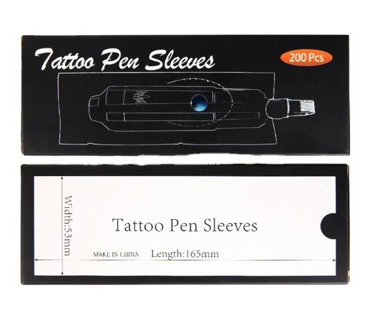 Pen%20Dövme%20Makinesi%20Koruyucu%20Poşeti%20-%20Tattoo%20Pen%20Sleeves%2053x165%20mm%20Mavi-%20200%20Adet