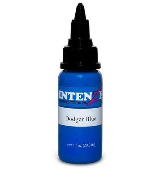 İntenze Dodger Blue 1 oz - 30 ml Dövme Boyası