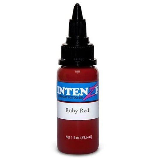 İntenze Ruby Red 1 oz - 30 ml Dövme Boyası