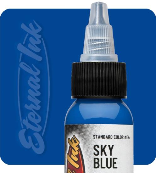 Eternal Sky Blue 1 oz-30 ml Dövme Boyası